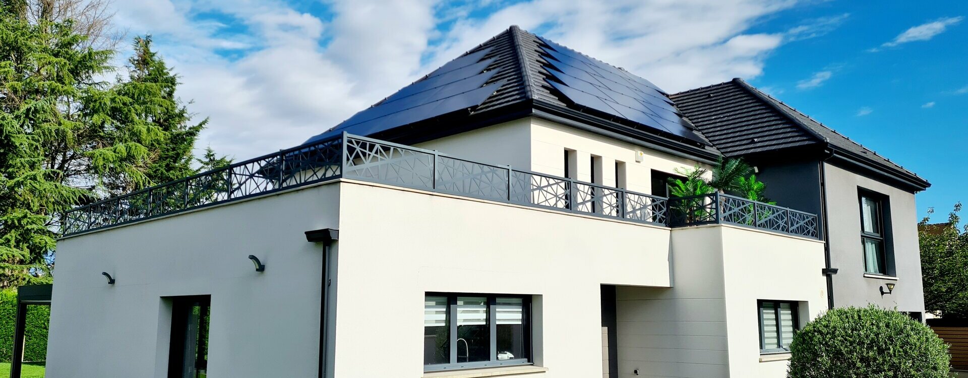 Solar Solution : Mise en place des modules photovoltaïque en toitures (28) Poisvilliers Eure-et-Loir